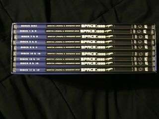 Space 1999 30th Anniversary Edition 17 DVD Megaset Box RARE Sci Fi OOP A&E 2