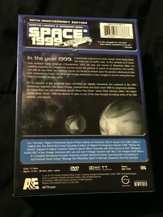 Space 1999 30th Anniversary Edition 17 DVD Megaset Box RARE Sci Fi OOP A&E 3
