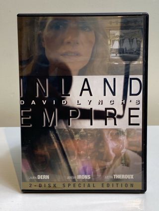 Inland Empire (2006) 2 - Disk Disc Special Edition Dvd Rare Cover Oop Lynch