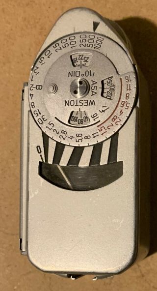 Very Rare Weston Light Meter - Made In Germany -