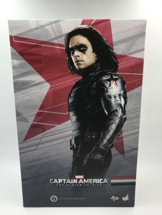 Hot Toys 1/6 Mms 241 - Captain America Winter Soldier Bucky - Marvel Complete