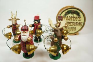 Rare Mr Christmas Animated North Lodge Santa’s Marching Band Santa