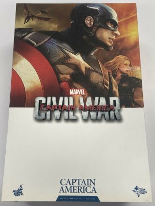 Hot Toys Captain America Civil War 1/6 Scale Mms 350 Mms350 Marvel Mcu