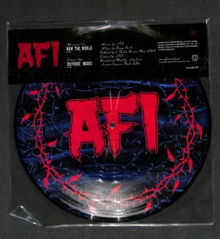Afi - A Fire Inside " Reivers Music " Album 10 " Picture Disc Lp 2002 Oop Very Rare