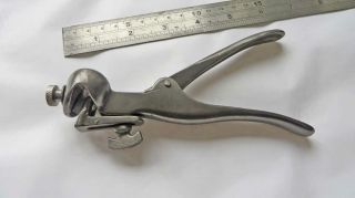 Antique Cast Iron Saw Set Vgc Old Tool