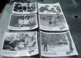 Rare 1972 The Last House On The Left Set 6 Movie Stills Set 2 Wes Craven Versio