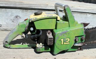 Vintage John Deere Model 12 Chainsaw - Rare - Classic 3