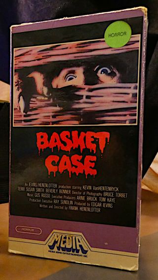 Basket Case / Very Rare / Vhs 1983 / Horror