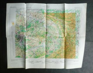 Set Of 7 Vintage Maps Of Europe Early 1940s Some War Office