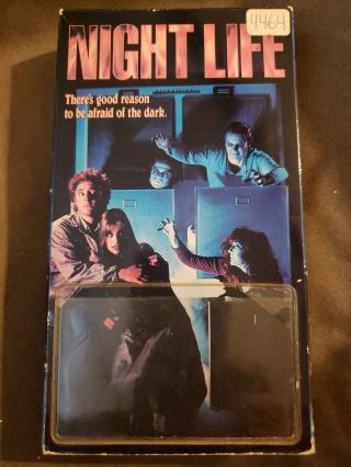 Night Life Vhs Scott Grimes Horror Gore Zombies.  Rare Vhtf