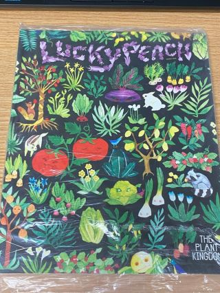 Rare Unwrapped In Plastic Lucky Peach Issue 15 Plant Kingdom Summer