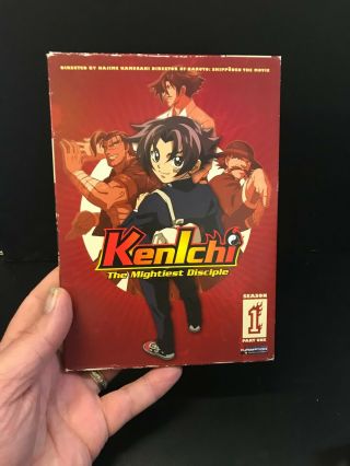 Rare Kenichi: The Mightiest Disciple: Season 1 Part 1 Dvd - Manga - Fast