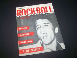 Rare Volume 1 1 Teenage Rock And Roll Review 9 " X11 " 1956 Vg,  Vg,