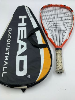 Head Extreme 180 Flexpoint Racquetball Racquet And Case Read Rare Racquet.