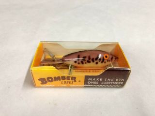 Vintage Bomber Fishing Lure,  Box & Paperwork (nos)