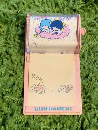 Vintage Rare Sanrio 1976 Little Twin Stars Roll Memo Paper Made In Japan