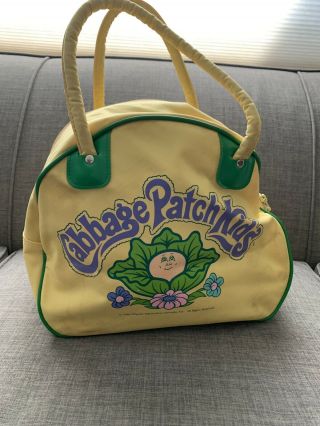 Authentic Vintage Cabbage Patch Kids Vintage Overnight Duffle Bag 1984
