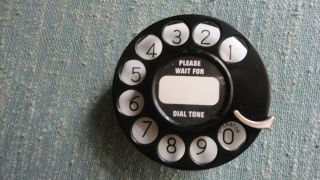 Rare 1948 Western Electric 5h Rotary Rural Telephone Dial & Number Card Holder