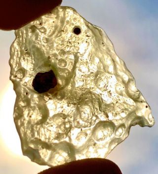 RARE GEM Libyan Desert Glass Meteorite Impactite Tektite Egypt IMCA 2