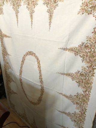 Vintage Tablecloth With Set Of 8 Matching Napkins 100 Cotton