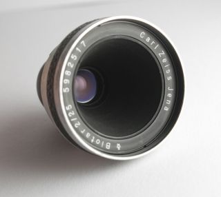 Rare Carl Zeiss Jena Biotar F/2 25mm Lens From Movie Camera Hk8 Pentaflex 2/25