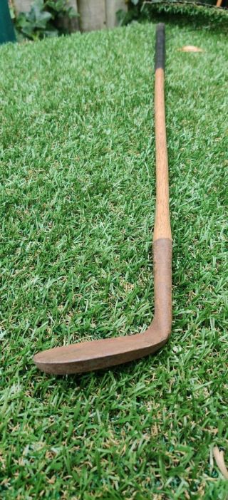 Vintage/antique 36 " Hickory Shaft Golf Club Mashie Niblick Special Hand Forged