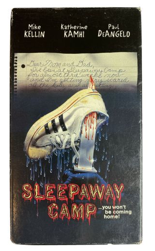 Sleepaway Camp Vhs Horror Mike Kellin Felissa Rose Rare Oop Slasher 80s Gore