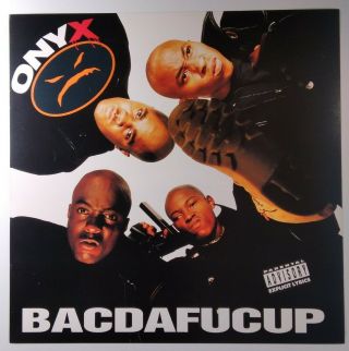 Onyx Poster Promo Flat 12x12 Rare Vhtf 1993 Bacdafucup Rap Hip Hop Nyc