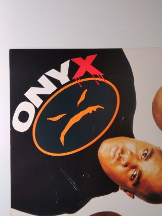 Onyx Poster Promo Flat 12x12 Rare VHTF 1993 BACDAFUCUP Rap Hip Hop NYC 3