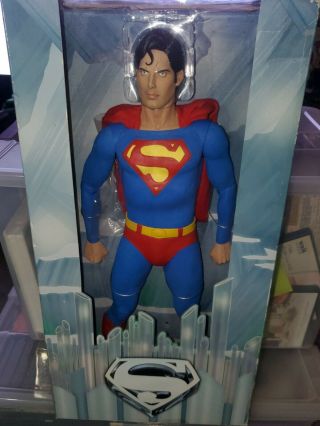 Neca Dc Comics Christopher Reeve Superman Movie 1/4 Scale Action Figure