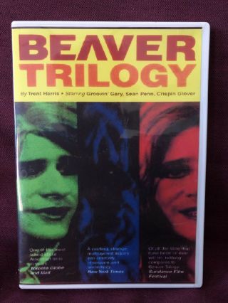 Trent Harris Beaver Trilogy Very Rare Dvd 3 Shorts Sean Penn Crispin Glover
