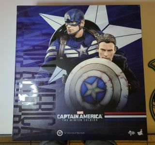 Hot Toys 1/6 Scale Captain America & Steve Rogers The Winter Soldier Mms243