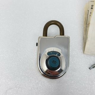 Sargent & Greenleaf (SG) 8077A combination padlock,  antique,  combo unknown 2