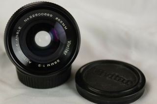 Rare For Pentax Vivitar 28mm F/2 Prime Lens For K - 3 K - 5 K - 70 Kp K - 1 K - 50 K - S2