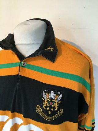 Vintage Rare Northampton Saints Rugby Union Alternative Jersey Shirt XL Mens 2