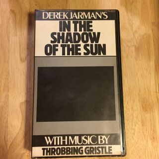 Derek Jarman’s In The Shadow Of The Sun Throbbing Gristle Rare Vhs