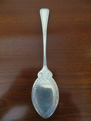 Antique/vintage Martin Hall & Co Silver Plated Stilton Cheese Flat Spoon