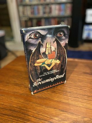 The Screaming Dead Rare Wizard Video Big Box Horror