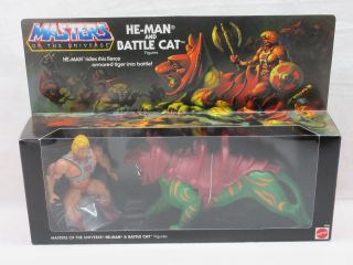 Motu,  Commemorative He - Man & Battle Cat,  Figure,  Moc,  Masters Of The Universe