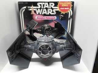 Star Wars Vintage Darth Vader Tie Fighter,  Box All
