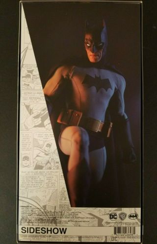 Sideshow Collectibles Exclusive Dc Comics Batman /bruce Wayne 1/6 Sixth Scale