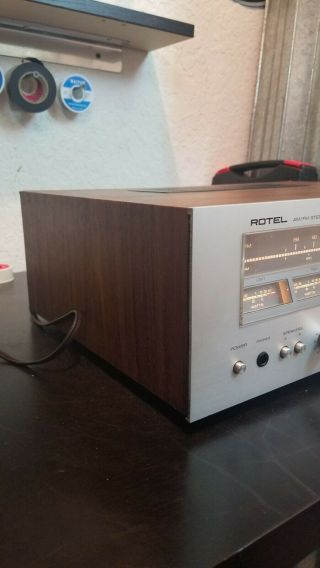 Rare Vintage Rotel RX - 404 Stereo Integrated Receiver Amplifier 3