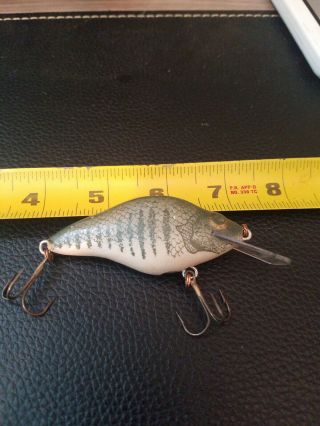 Vintage Natural Ike Lure 3 " Body Square Bill
