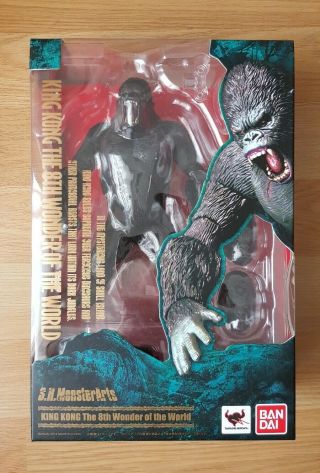 Figurine King Kong S.  H.  Monsterarts Bandai Action Figure / / Misb