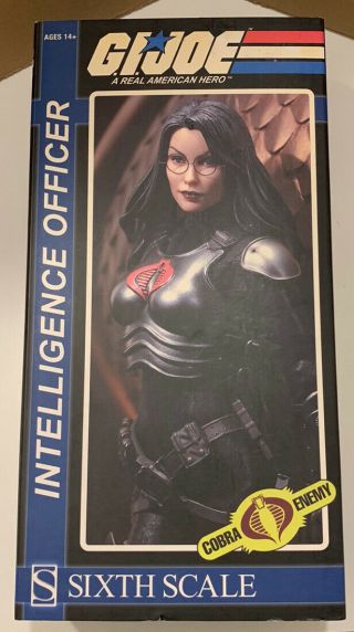 Sideshow Baroness Intelligent Officer G.  I.  Joe Cobra 1/6 Scale 12 " Figure