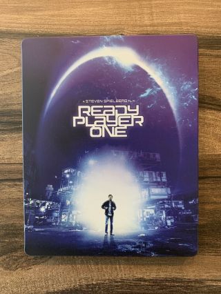 Ready Player One (4K UHD/Blu - ray) Best Buy Steelbook RARE OOP 3