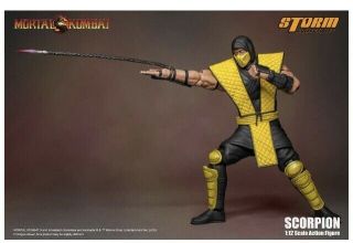 Storm Collectible Scorpion Mortal Kombat 1 And 2 Klassic Costume