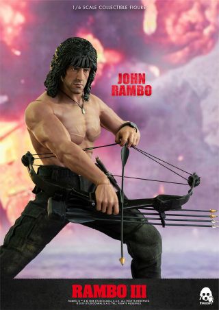 ThreeZero 1/6th scale Rambo III John Rambo collectible figure 3