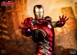 Iron Studios Iron Man Mark Xliii 1/10 Art Scale – Age Of Ultron