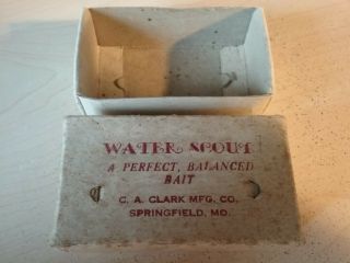 Rare,  C.  A.  Clark Water Scout Box